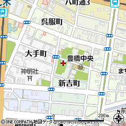 豊橋閣日進禅寺周辺の地図