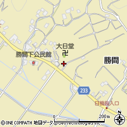 静岡県牧之原市勝間1071周辺の地図