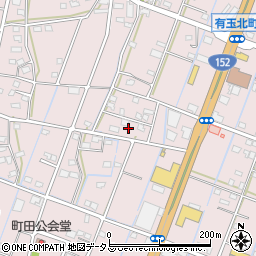 静岡県浜松市中央区有玉北町1078周辺の地図