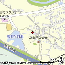 静岡県掛川市高御所267周辺の地図