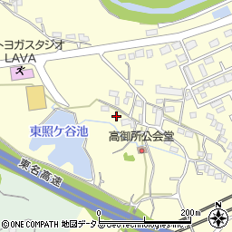 静岡県掛川市高御所268周辺の地図