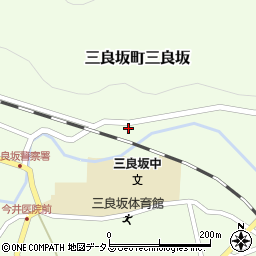 広島県三次市三良坂町三良坂667周辺の地図