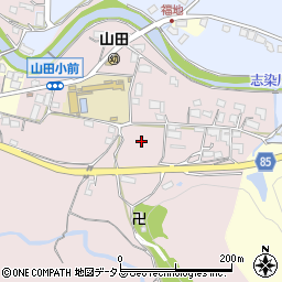 兵庫県神戸市北区山田町中周辺の地図