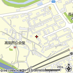 静岡県掛川市高御所222周辺の地図