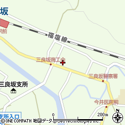 広島県三次市三良坂町三良坂823周辺の地図