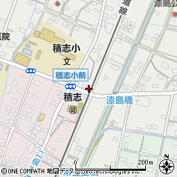 静岡県浜松市中央区積志町1491周辺の地図