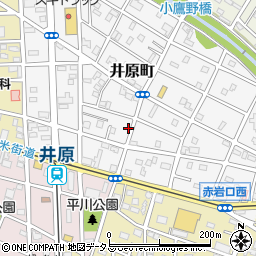 愛知県豊橋市井原町56周辺の地図