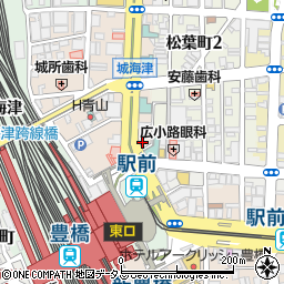 三菱ＵＦＪ銀行豊橋駅前 ＡＴＭ周辺の地図
