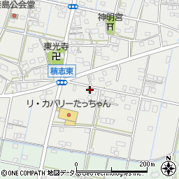 静岡県浜松市中央区積志町1298周辺の地図