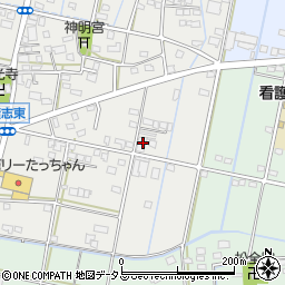 静岡県浜松市中央区積志町1204周辺の地図