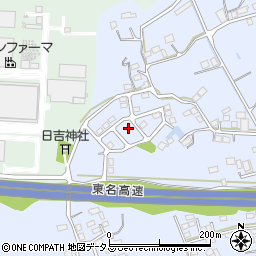 静岡県袋井市鷲巣888周辺の地図