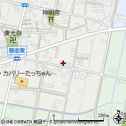 静岡県浜松市中央区積志町1201周辺の地図