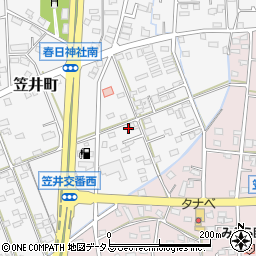 静岡県浜松市中央区笠井町1472周辺の地図
