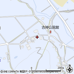 兵庫県神戸市西区神出町古神697周辺の地図