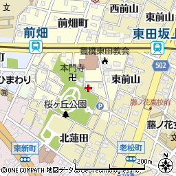 愛知県豊橋市前畑町176周辺の地図