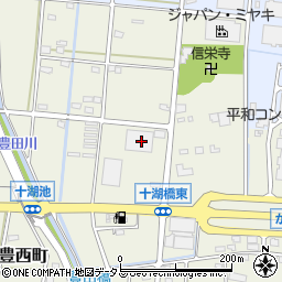 静岡県浜松市中央区豊西町1020周辺の地図