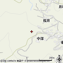 京都府相楽郡笠置町切山周辺の地図