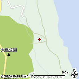 大島泉の家周辺の地図