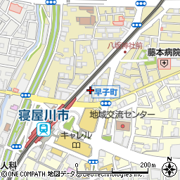 北大阪商工会議所　寝屋川パソコン教室周辺の地図