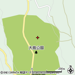 大島循環線周辺の地図