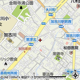 兵庫県加古川市加古川町粟津310周辺の地図