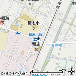 静岡県浜松市中央区積志町1496周辺の地図