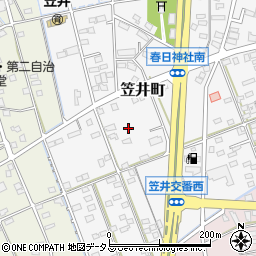 静岡県浜松市中央区笠井町1530周辺の地図