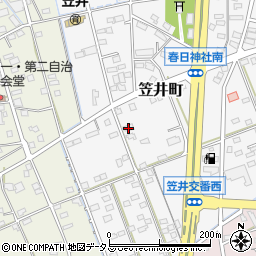 静岡県浜松市中央区笠井町1528周辺の地図