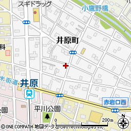 愛知県豊橋市井原町56-2周辺の地図