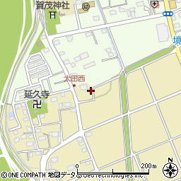 静岡県袋井市延久493周辺の地図