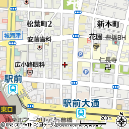 愛知県豊橋市松葉町1丁目92周辺の地図