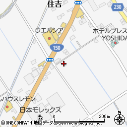 静岡県榛原郡吉田町住吉664周辺の地図