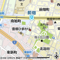 愛知県豊橋市前畑町144周辺の地図