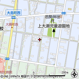 静岡県浜松市中央区大島町1317周辺の地図