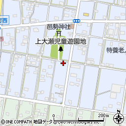 静岡県浜松市中央区大島町1256周辺の地図