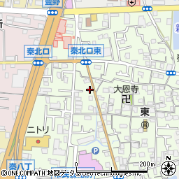 大阪府寝屋川市秦町19-11周辺の地図