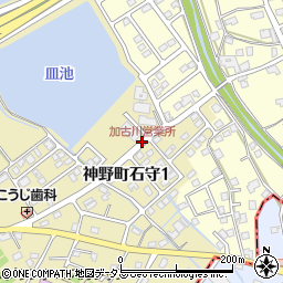 加古川営業所周辺の地図