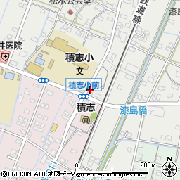静岡県浜松市中央区積志町1495周辺の地図