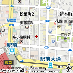 愛知県豊橋市松葉町1丁目82周辺の地図