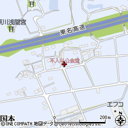 静岡県袋井市国本1019周辺の地図