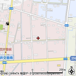 静岡県浜松市中央区恒武町679周辺の地図