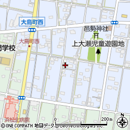 静岡県浜松市中央区大島町1315周辺の地図