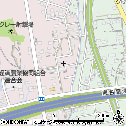 静岡県袋井市堀越1428-1周辺の地図