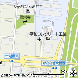 静岡県浜松市中央区豊西町896周辺の地図
