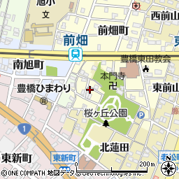 愛知県豊橋市前畑町152周辺の地図