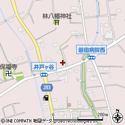 静岡県磐田市大久保216周辺の地図