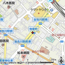 寺家町周辺の地図