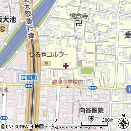 Ｍ＆Ｔ江坂周辺の地図