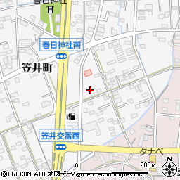 静岡県浜松市中央区笠井町1465周辺の地図