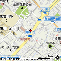 加古川木村郵便局 ＡＴＭ周辺の地図